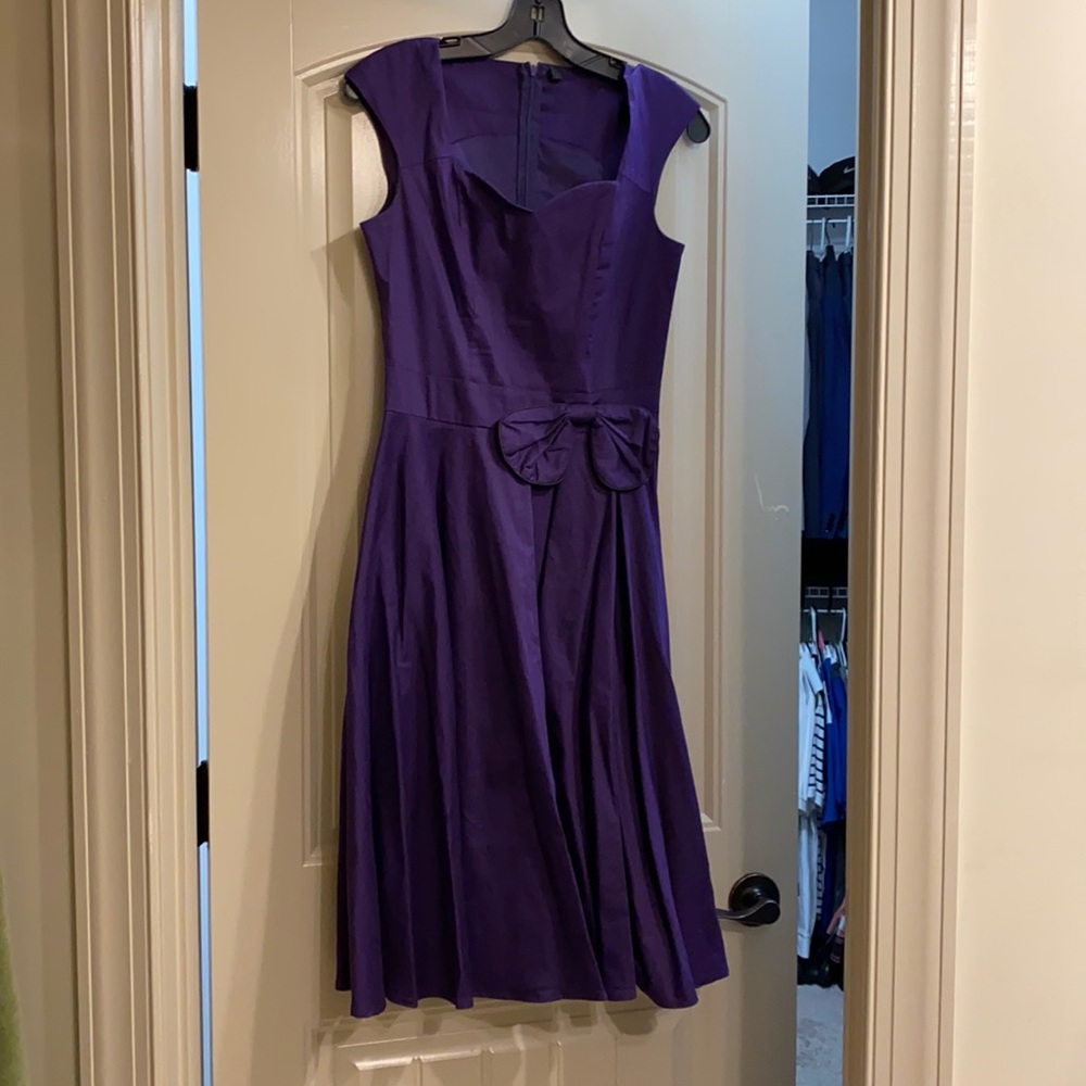 Purple dress